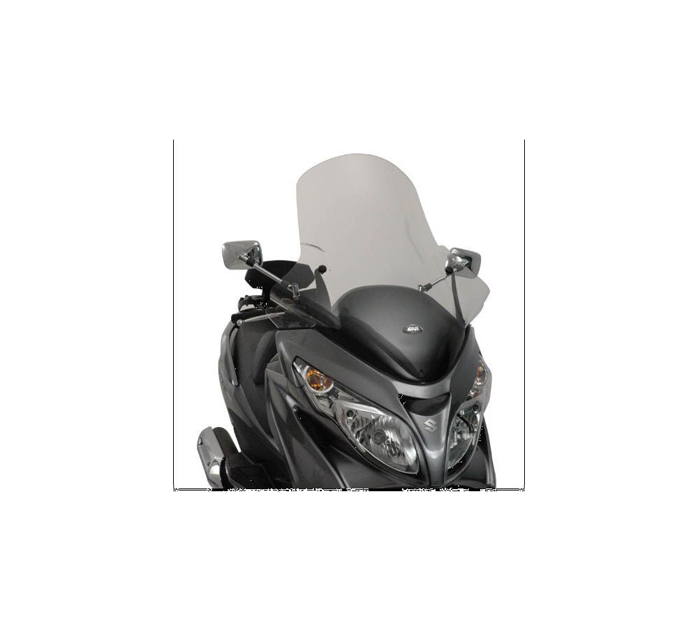 Givi Pare-brise incolore 84 x 68cm (H x L) Suzuki Burgman 400 K7/K8/K9/L0/