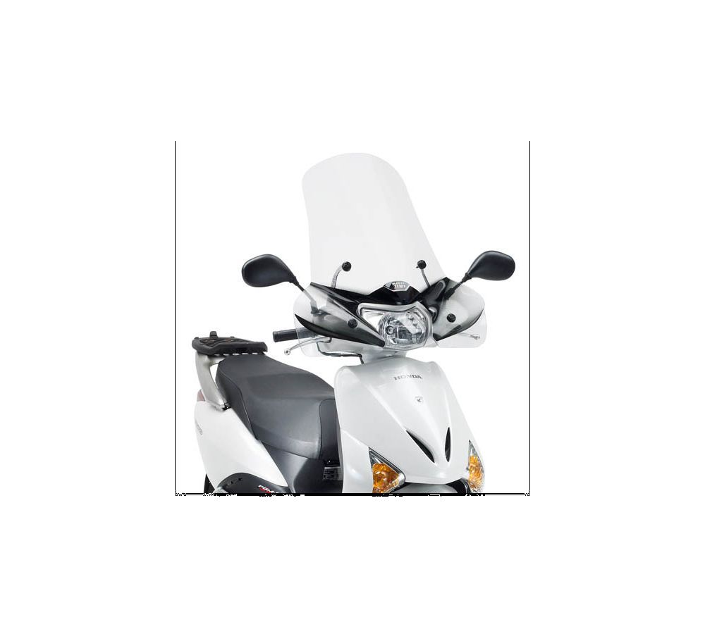 Givi Parabrezza trasparente 52 x 66,5 cm per Honda Lead 110