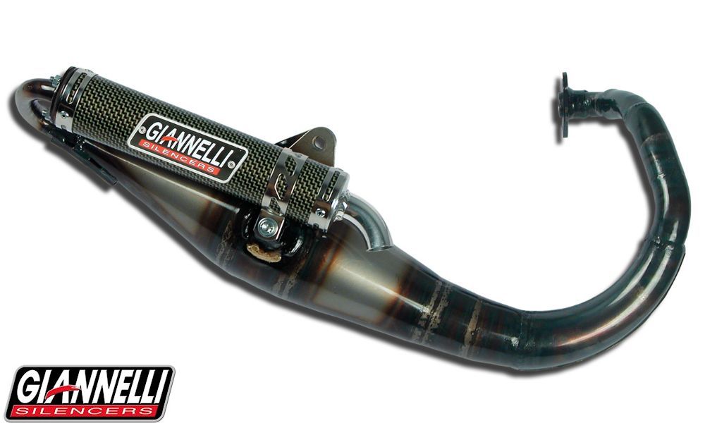 MARMITTA GIANNELLI REVERSE CON TERMINALE IN KEVLAR PER APRILIA SR 50 KAT