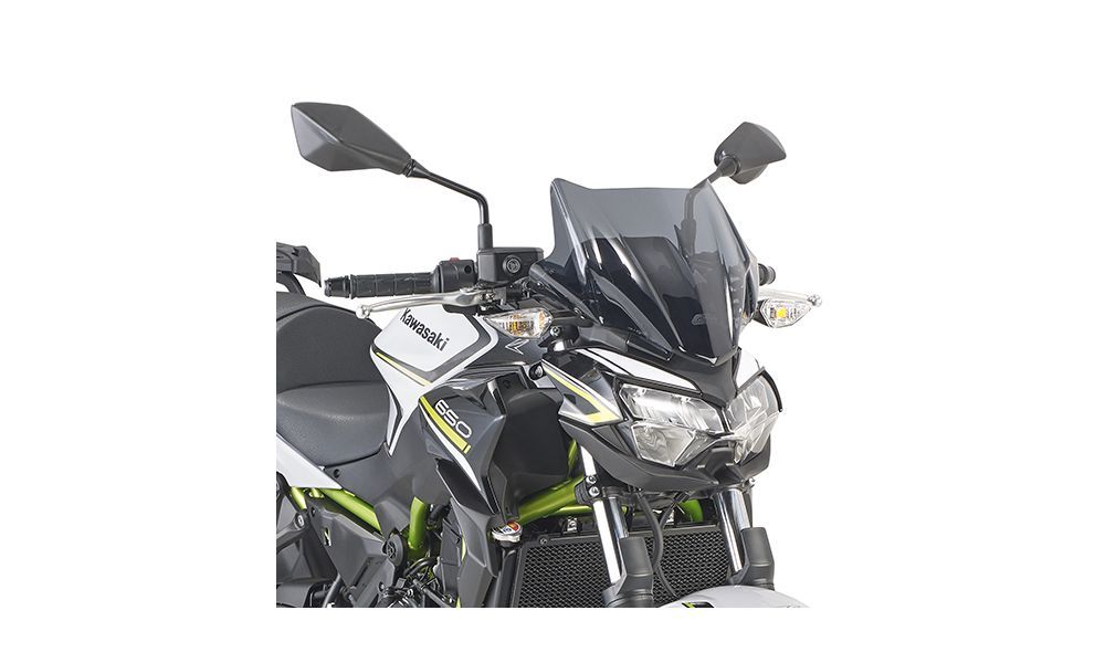 Givi bulle fumé 28 x 36,5 cm pour Kawasaki Z 650