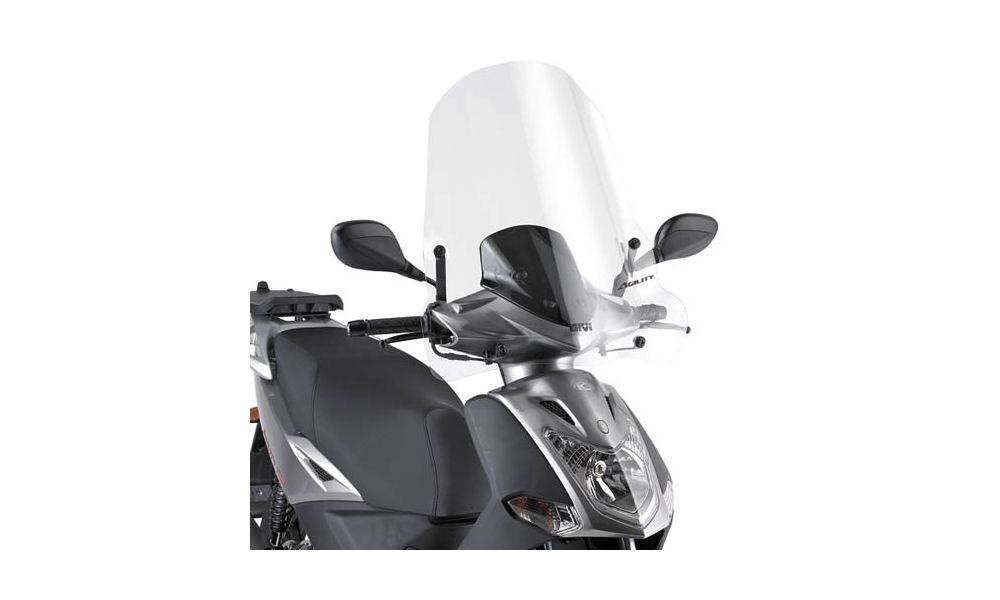 Givi Screen transparent 66 x 64 cm for Kymco Agility 50-125-150-200 R16