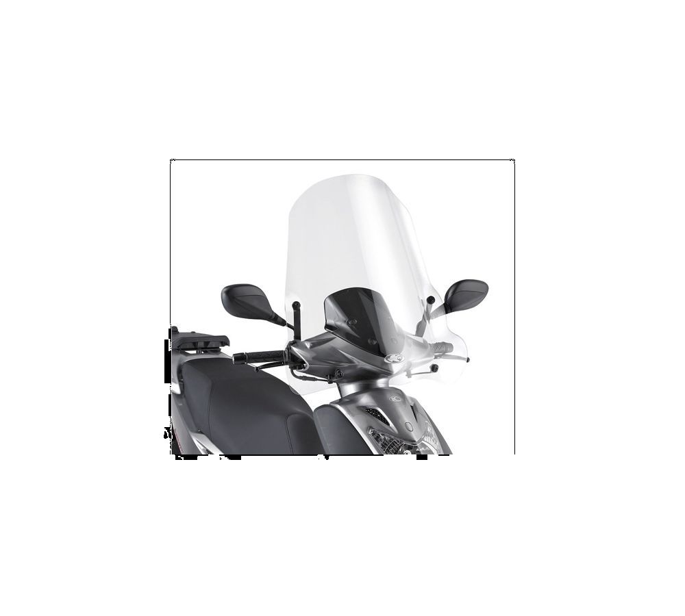 Givi Screen transparent 72 x 66 cm for Kymco Agility 50-125-150-200 R16