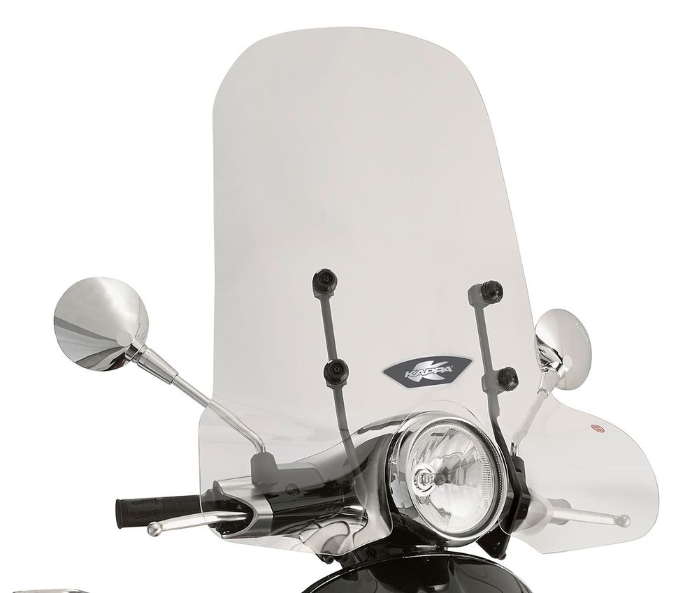 Givi Parabrisa transparente 50 x 69 cm para Vespa Primavera 50/125/150