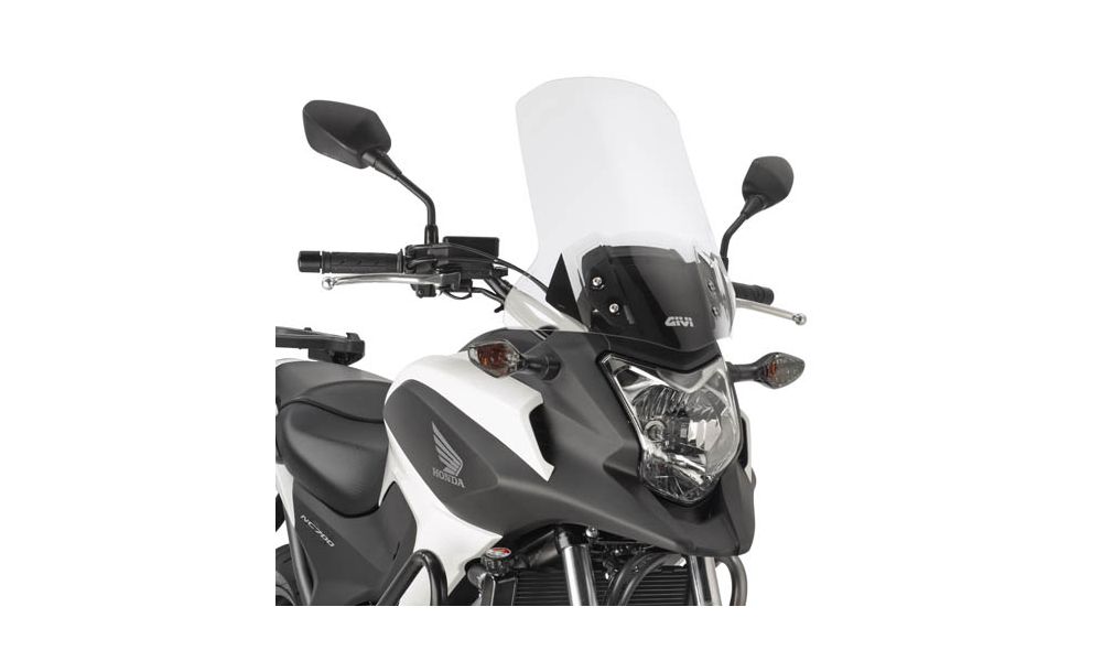 Givi Parabrezza trasparente 49,5 x 41 cm (A x L) per Honda NC 700 X