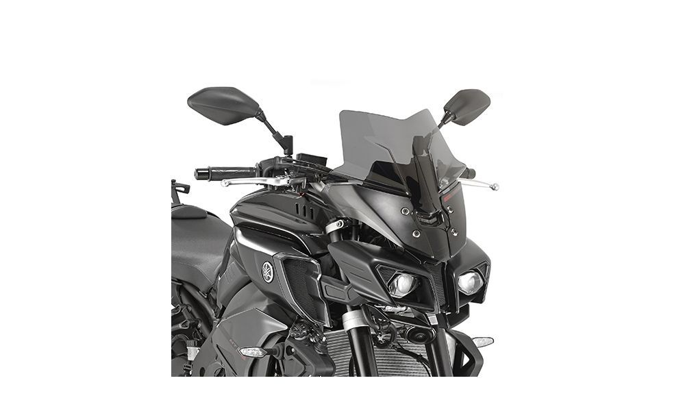 Givi Pare-brise fumé bas et sportif pour Yamaha MT-10