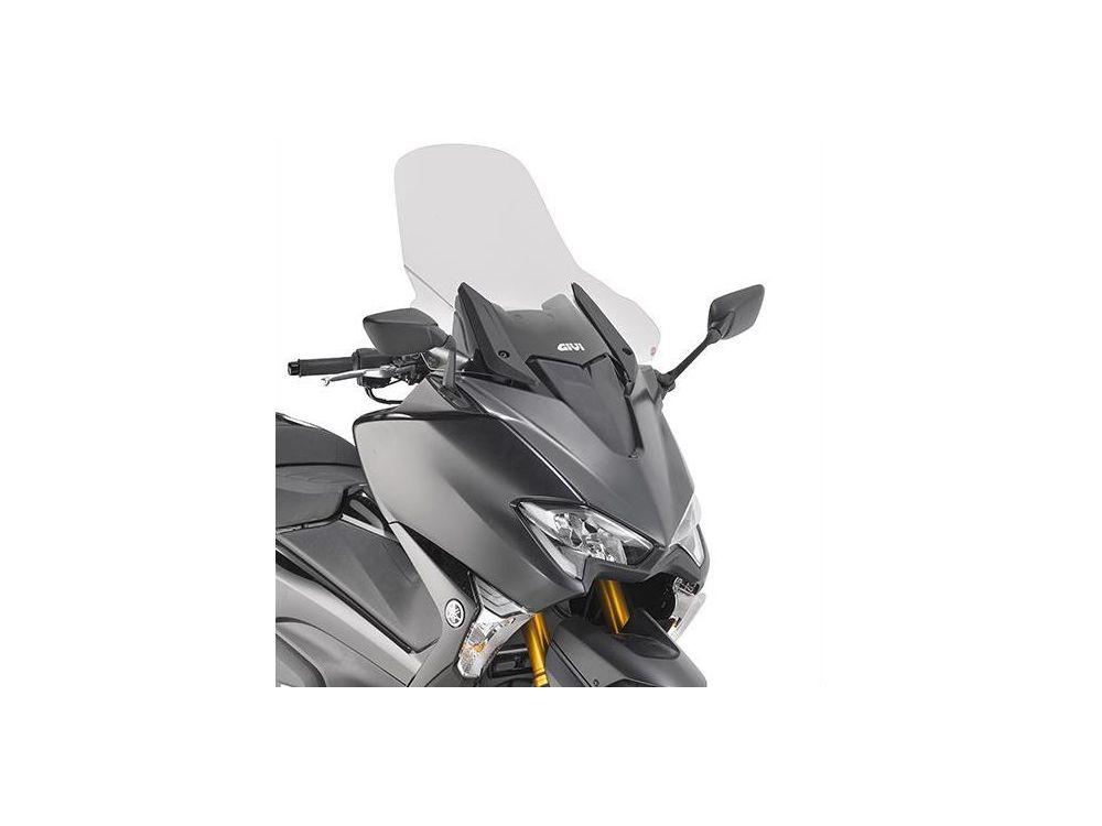 Givi Parabrezza trasparente 59,5 x 61 cm (A x L) per Yamaha T-Max 530/560