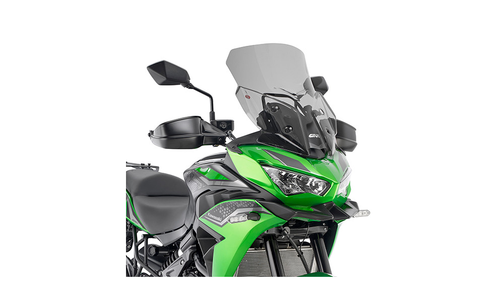 GIVI CUPOLINO SPECIFICO FUMÉ 48 X 41 CM KAWASAKI VERSYS 650 (22)