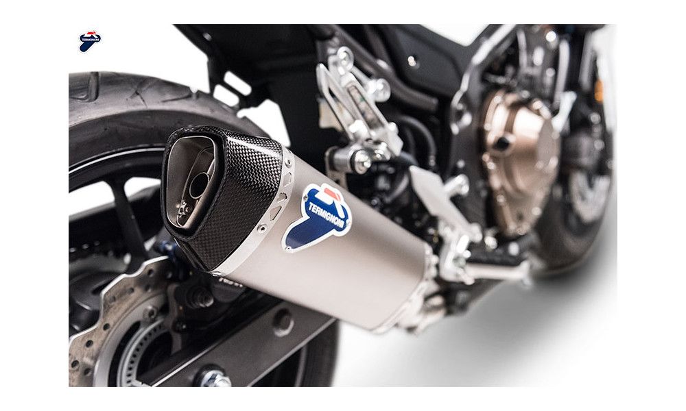 TERMIGNONI SILENZIATORE OMOLOGATO FORCE TITANIO HONDA CB / CBR 500 F-R-X