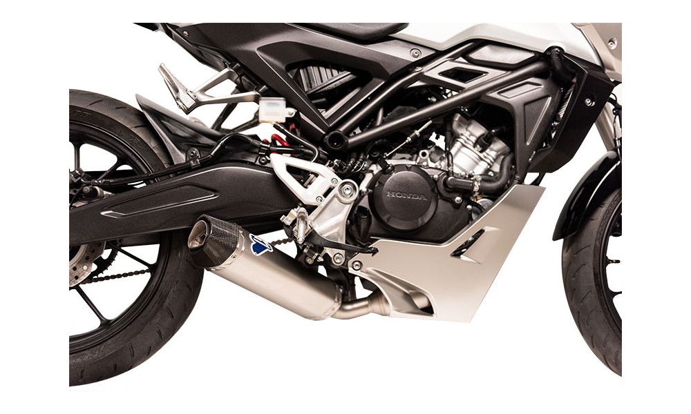 Termignoni System with silencer approved with carbon end cap Honda CB125