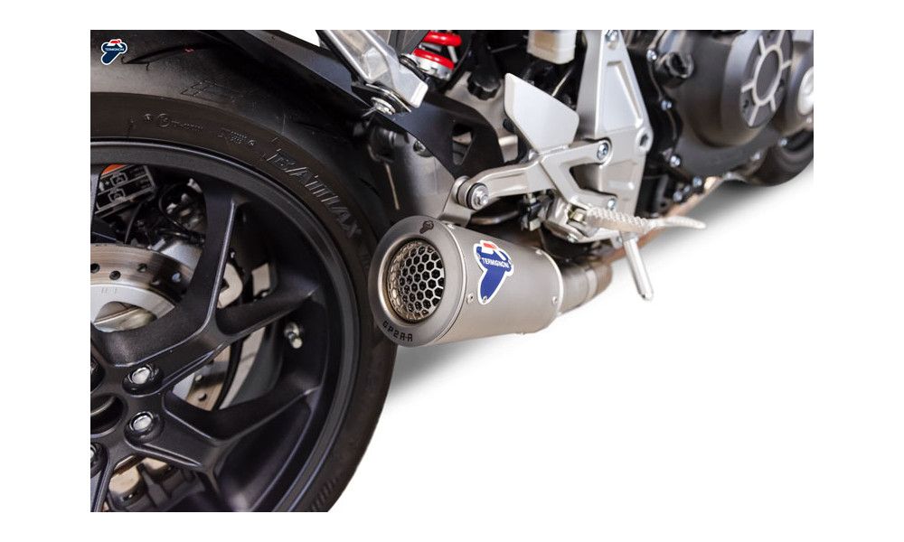 TERMIGNONI SILENCIEUX EN ACIER INOXYDABLE SEULEMENT POUR HONDA CB 1000 R