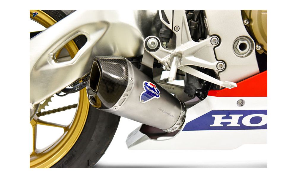 TERMIGNONI LIGNE COMPLETE TITANE EMBOUT CARBONE HONDA CBR 1000