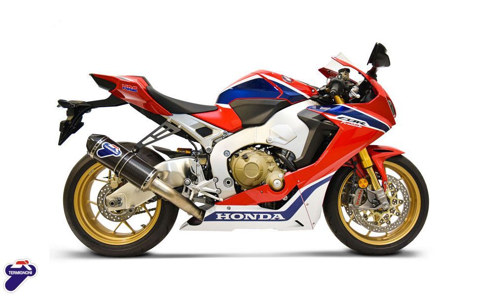 Termignoni Full system in carbon not approved for Honda CBR 1000