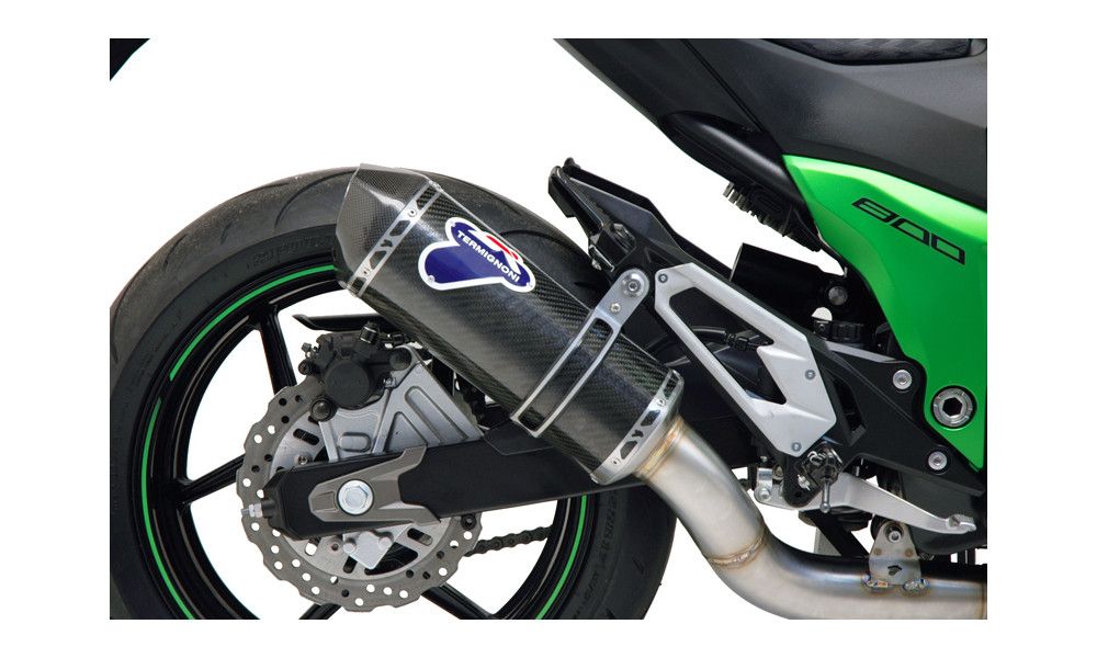 TERMIGNONI SILENCIEUX HOMOLOGUÉ RELEVANCE EN CARBONE POUR KAWASAKI Z800