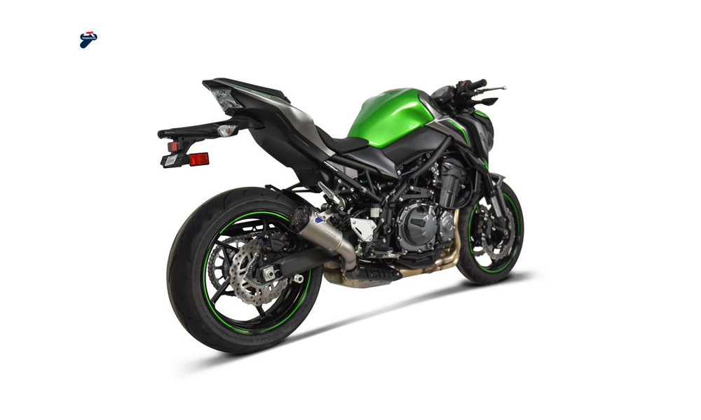 TERMIGNONI SILENCIEUX EN TITANE SEULEMENT POUR KAWASAKI Z 900 17-19