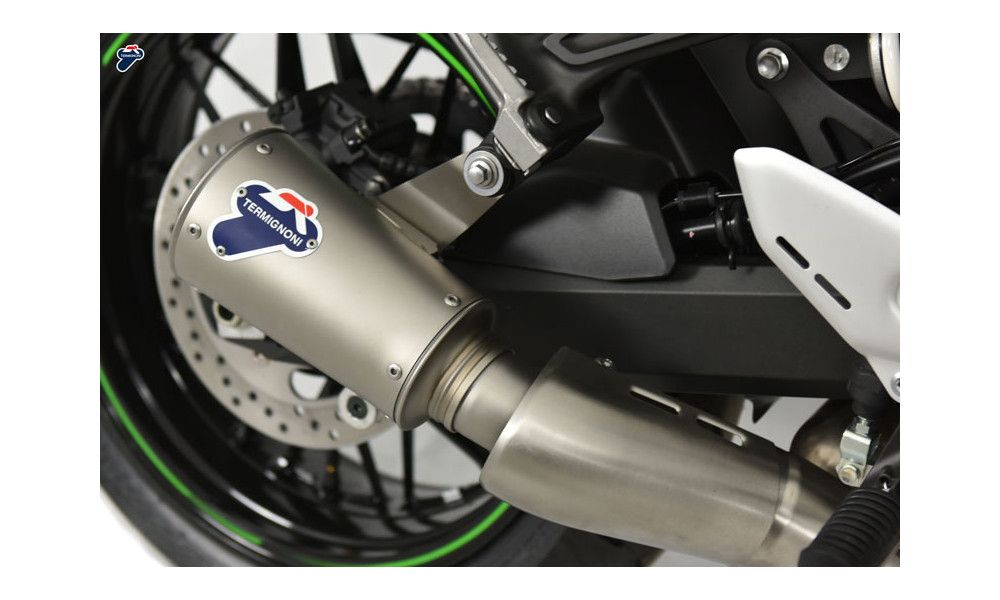 TERMIGNONI SILENCIEUX EN ACIER INOXYDABLE SEULEMENT POUR KAWASAKI Z 900 RS