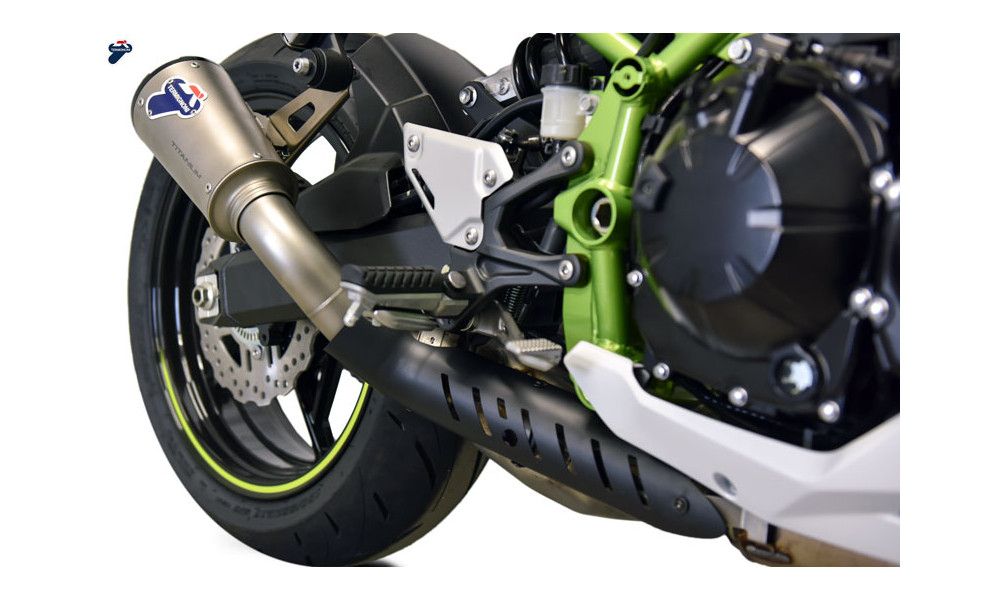 TERMIGNONI SILENCIEUX EN TITANE SEULEMENT POUR KAWASAKI Z 900 20