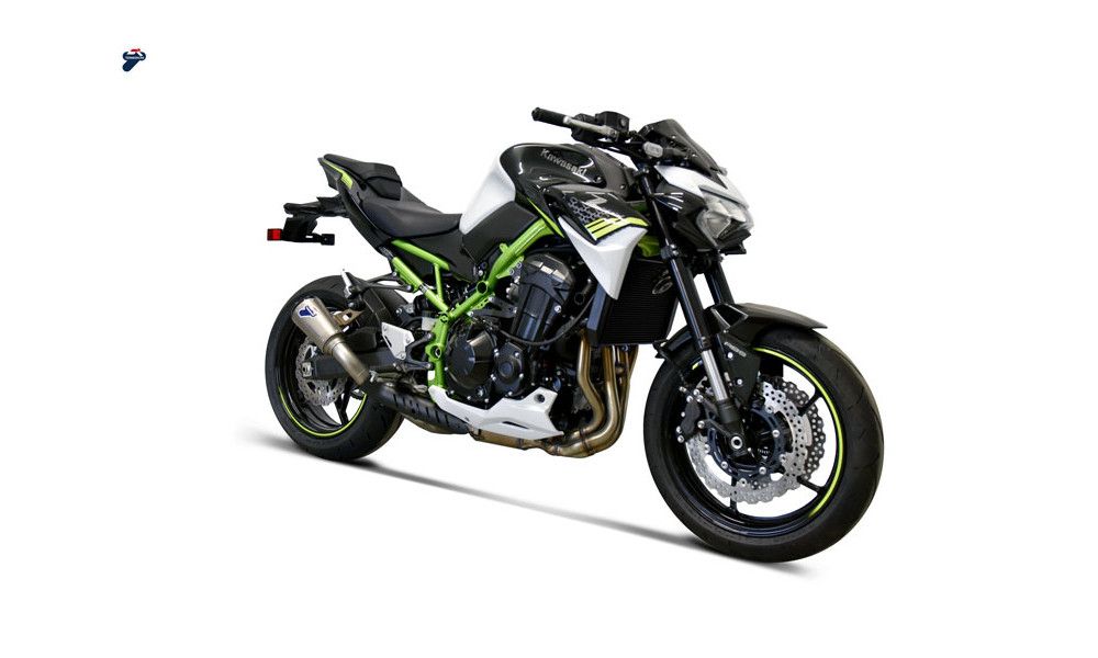 TERMIGNONI SILENCIEUX EN TITANE SEULEMENT POUR KAWASAKI Z 900 20