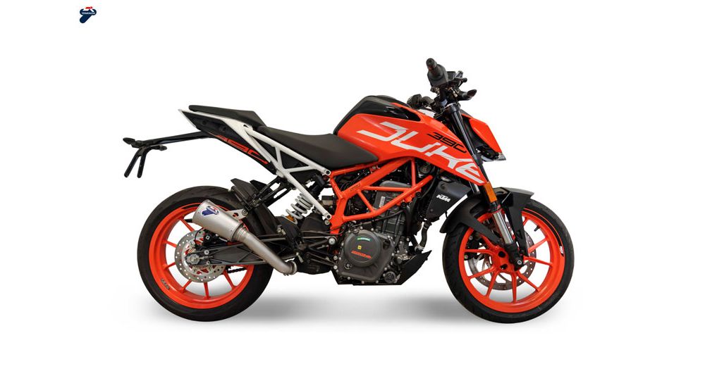 TERMIGNONI SILENCIEUX EN ACIER INOXYDABLE SEULEMENT POUR KTM 390 DUKE