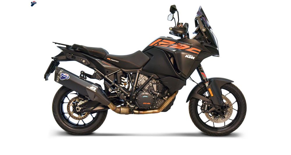 TERMIGNONI SILENCIEUX INOX BLACK HOMOLOGUÉ KTM SUPER ADVENTURE 1290