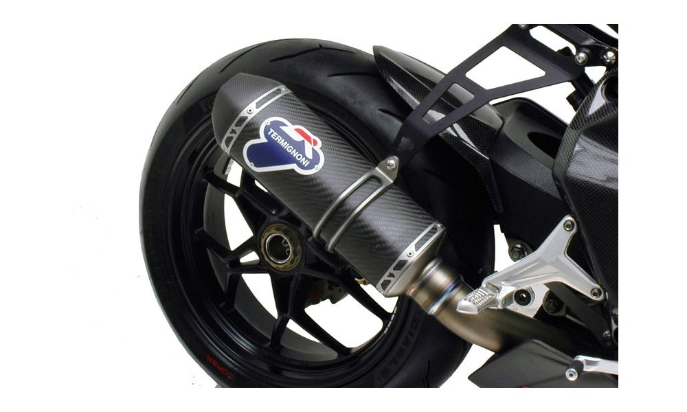 TERMIGNONI SILENCIEUX RACING EN CARBONE POUR MV AGUSTA F3 675