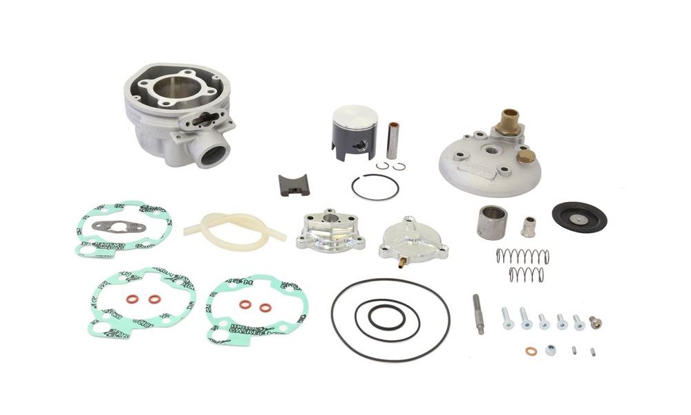 ATHENA CYLINDER KIT BIG BORE 80 CC. EXHAUST VALVE APRILIA RS/RX 50 CRE BAJ