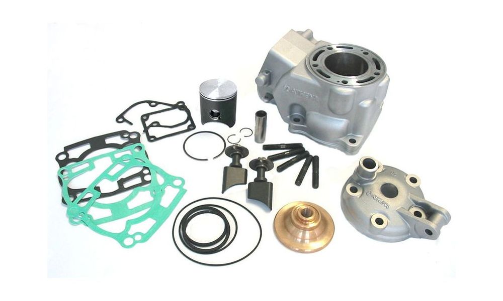 ATHENA CYLINDER KIT STANDARD BORE 125 CC HEAD WITH REMOVABLE DOME KAWASAKI