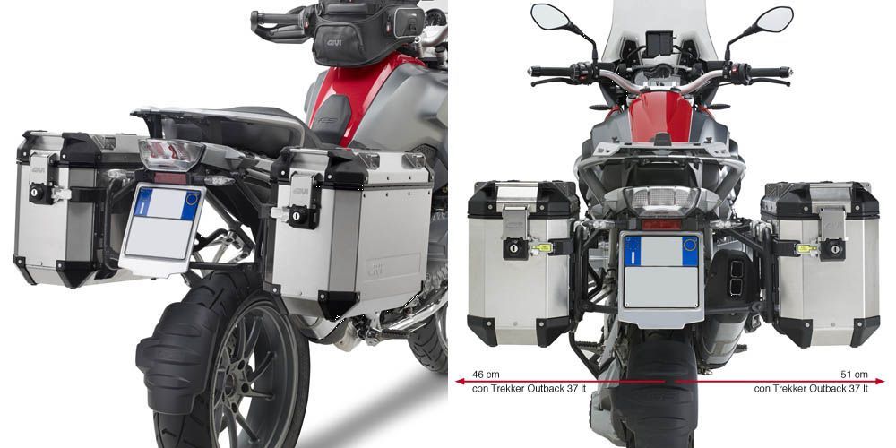 GIVI PANNIER HOLDER FOR TREKKER OUTBACK FOR BMW R 1200 GS ADVENTURE 