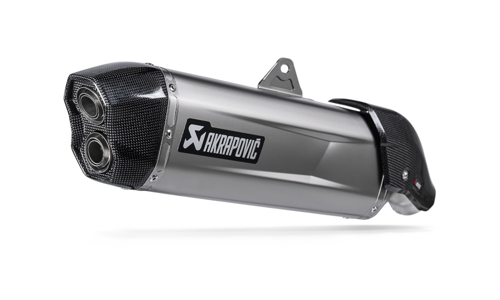 MARMITTA AKRAPOVIC OMOLOGATA TITANIO APRILIA TUAREG 660