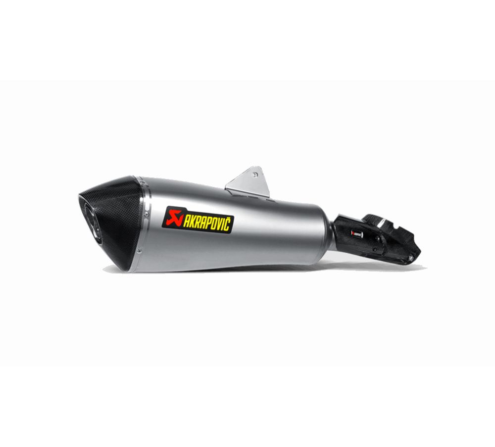 Akrapovic Silencieux Titane avec embout en carbone homologué pour BMW R 1200 RT