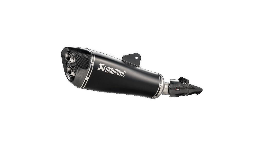 Akrapovic Silencieux en Titane black homologué pour BMW R 1250 /R/RS