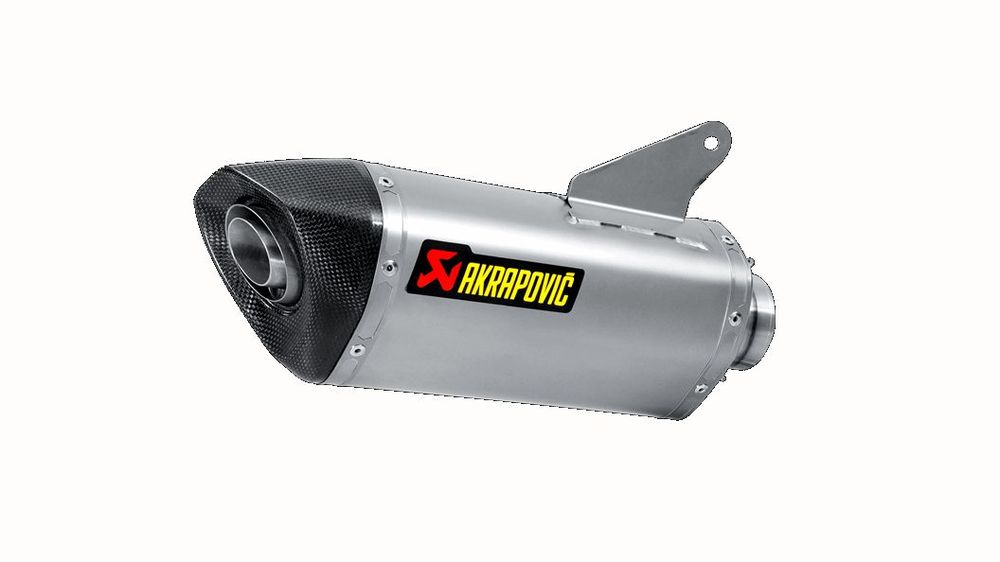 Akrapovic Terminale titanio non omologato per Hypermotard Hyperstrada