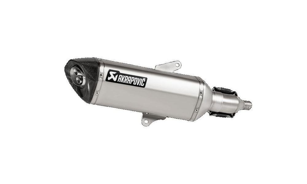 Akrapovic Silencieux en acier inoxydable homologué pour Honda Forza 300