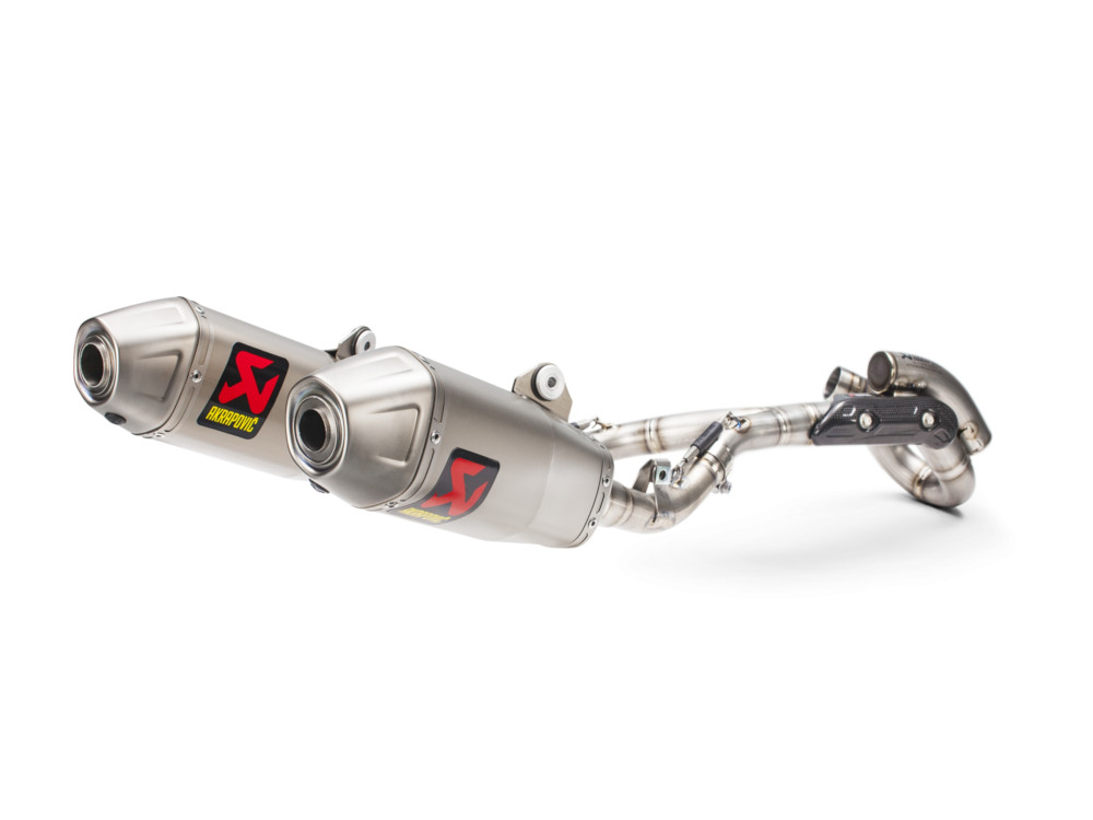 Akrapovic Sistema di scarico completo acciaio inox Honda CRF 450 R 