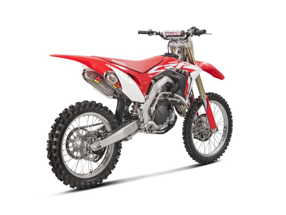 AKRAPOVIC FULL SYSTEM STAINLESS STEEL HONDA CRF 450 R 