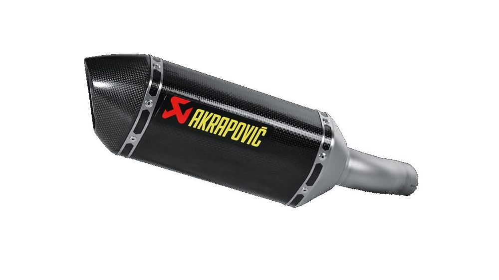 Akrapovic Echappement Slip on hexagonal enveloppe Carbone, homologué pour Honda CBR 900/1000 RR