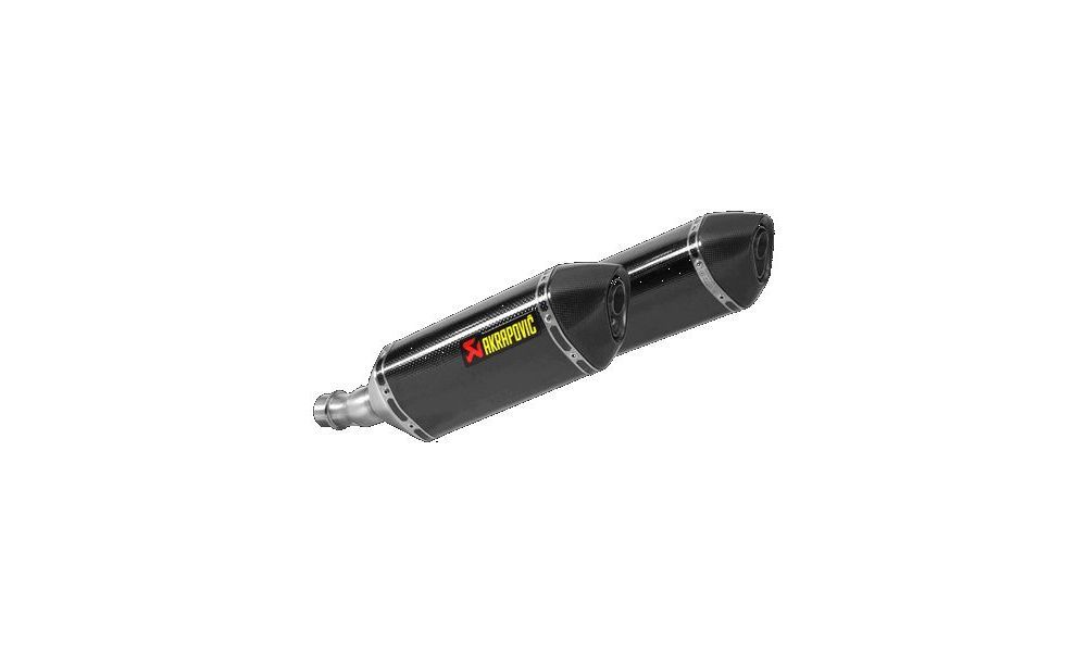 Akrapovic Paire de full Silencieux en Carbones pour Kawasaki Z 1000