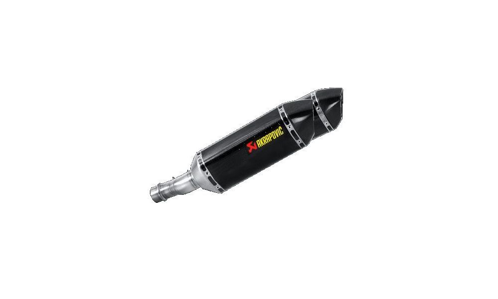 Akrapovic Par de silenciosos de carbono para Kawasaki Z 1000 / Z 1000 SX