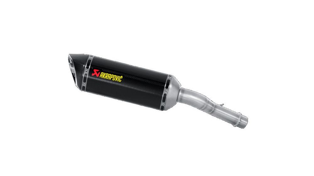 Akrapovic Echappement Slip on enveloppe/flasque en Carbone, homologué pour Kawasaki ZX 10 R