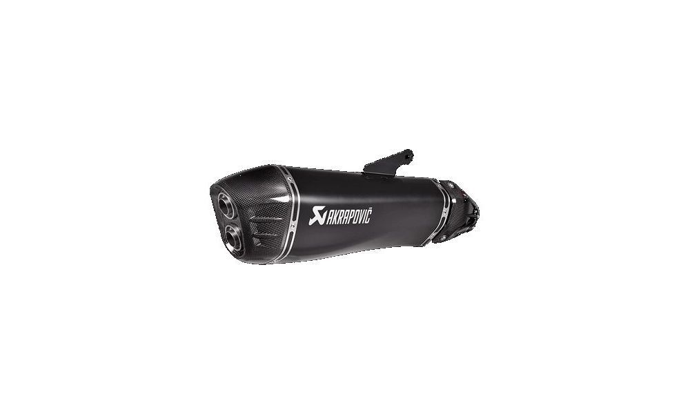 SILENCIOSO AKRAPOVIC DE TITANIO NEGRO KAWASAKI NINJA H2 SX 