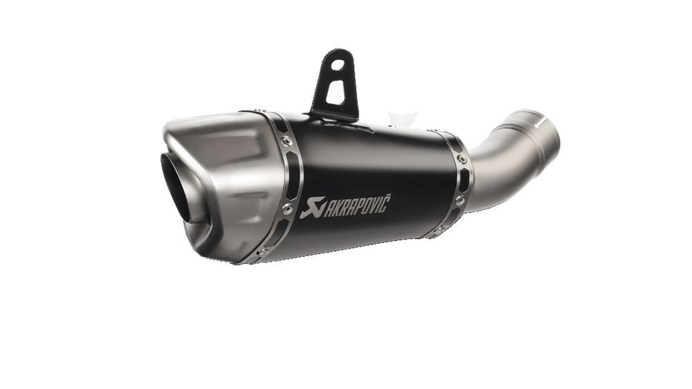 Silencioso de Akrapovic titanio negro para Kawasaki ZX10-R /RR