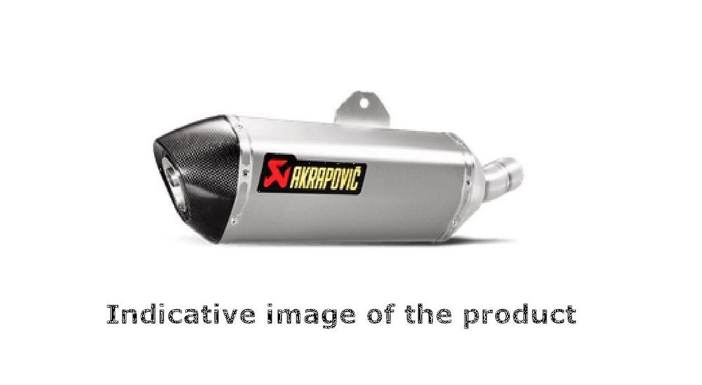 Akrapovic Silencieux en Titane Non homologué pour Kawasaki Z 125, Ninja 125