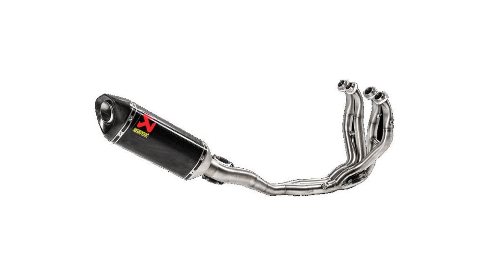 Akrapovic Sistema completo carbono racing para Kawasaki ZX-6R