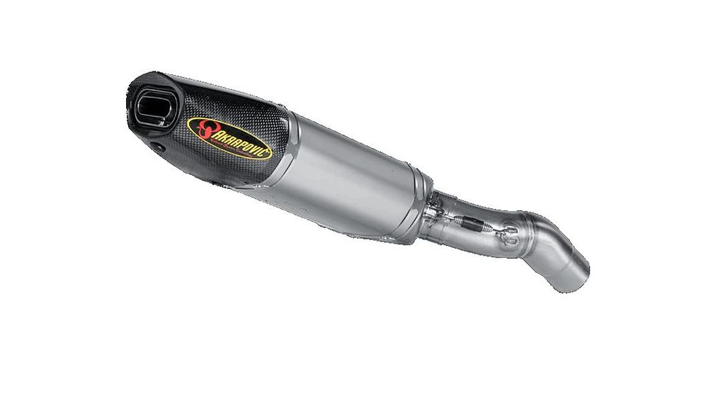 AKRAPOVIC ESCAPE TITANIO TAPA DE CARBONO PARA KAWASAKI ZX 6 R