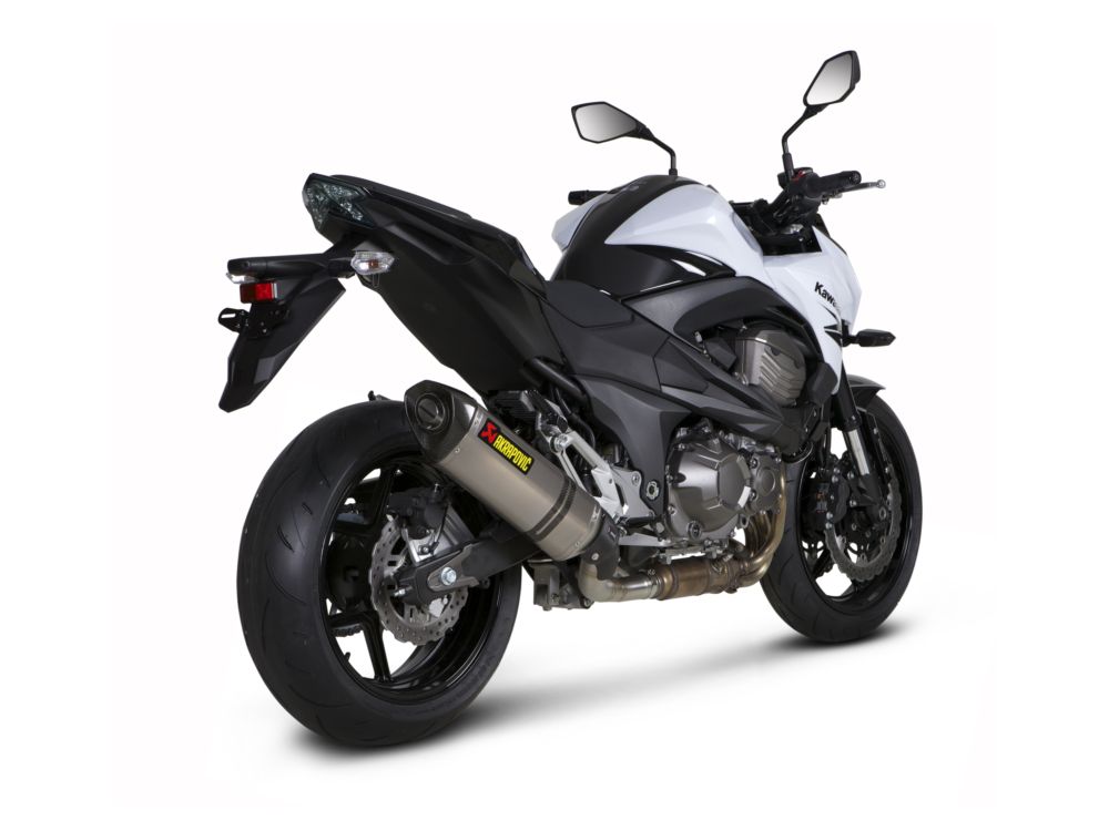 MARMITTA OMOLOGATA AKRAPOVIC PER KAWASAKI Z 800 DEPOTENZIATO