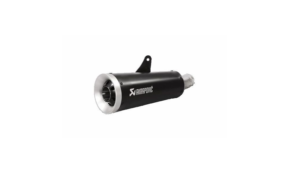 AKRAPOVIC SILENCER BLACK TITANIUM APPROVED KAWASAKI Z 900 RS