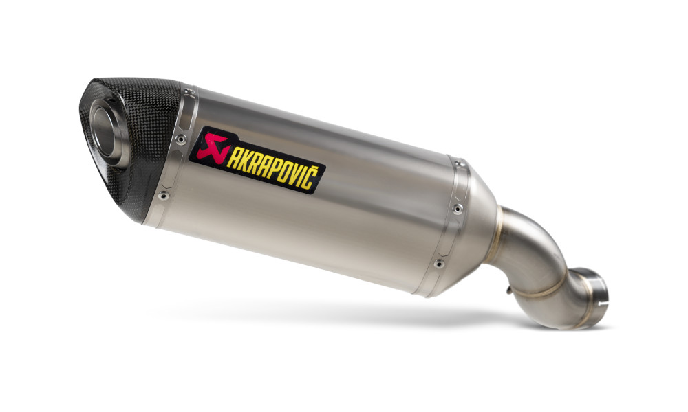 MARMITTA AKRAPOVIC OMOLOGATA TITANIO KAWASAKI Z 900