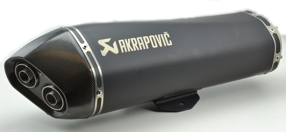 MARMITTA OMOLOGATA FODERO NERO AKRAPOVIC