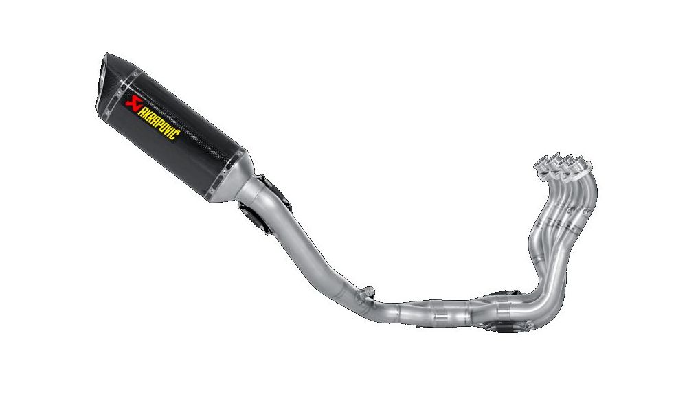 Akrapovic Marmitta Inox, fondello in carbonio Suzuki GSX-R 1000