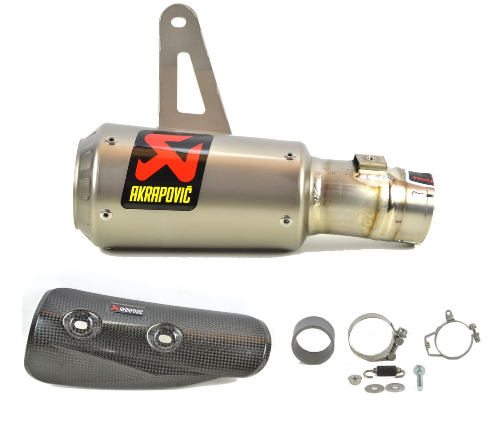 AKRAPOVIC SILENCER TITANIUM NOT APPROVED SUZUKI GSX-R 1000