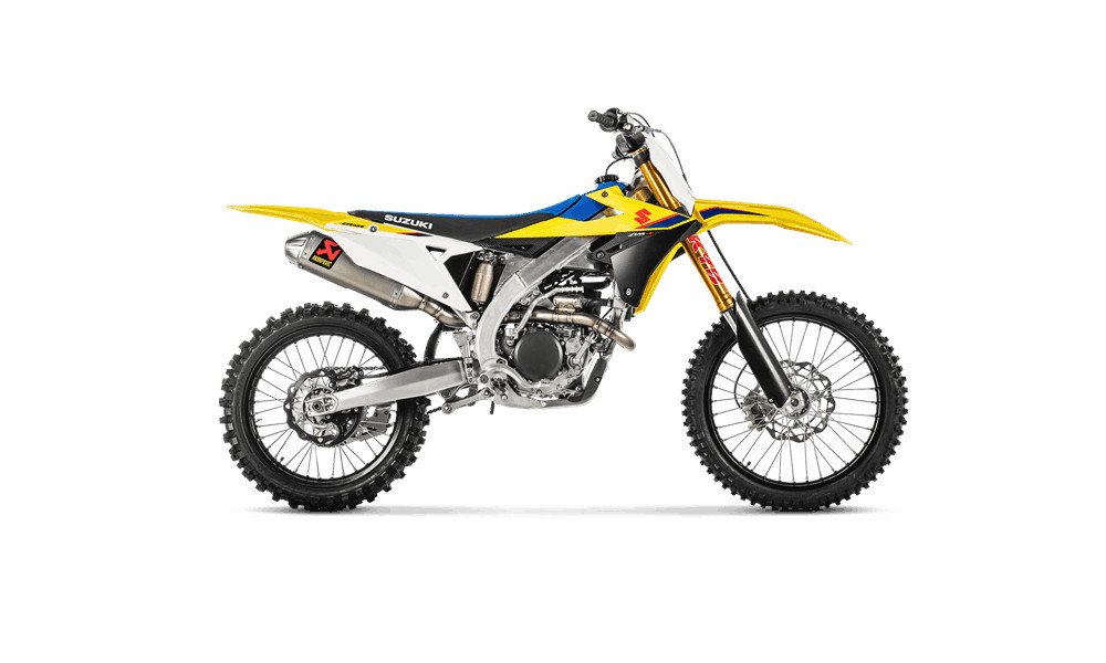 AKRAPOVIC ESCAPE COMPLETO EVOLUTION TITANIO PARA SUZUKI RM-Z 250